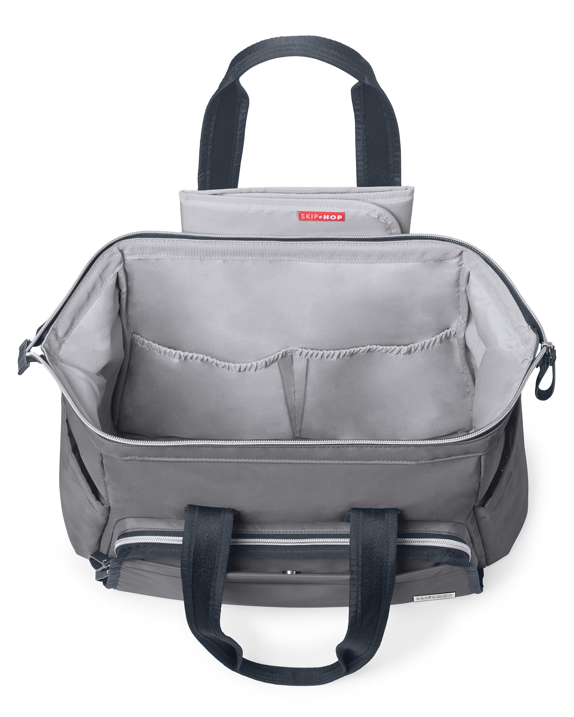 Mainframe Wide Open Diaper Satchel Skiphop Mainframe Wide Open Diaper Satchel