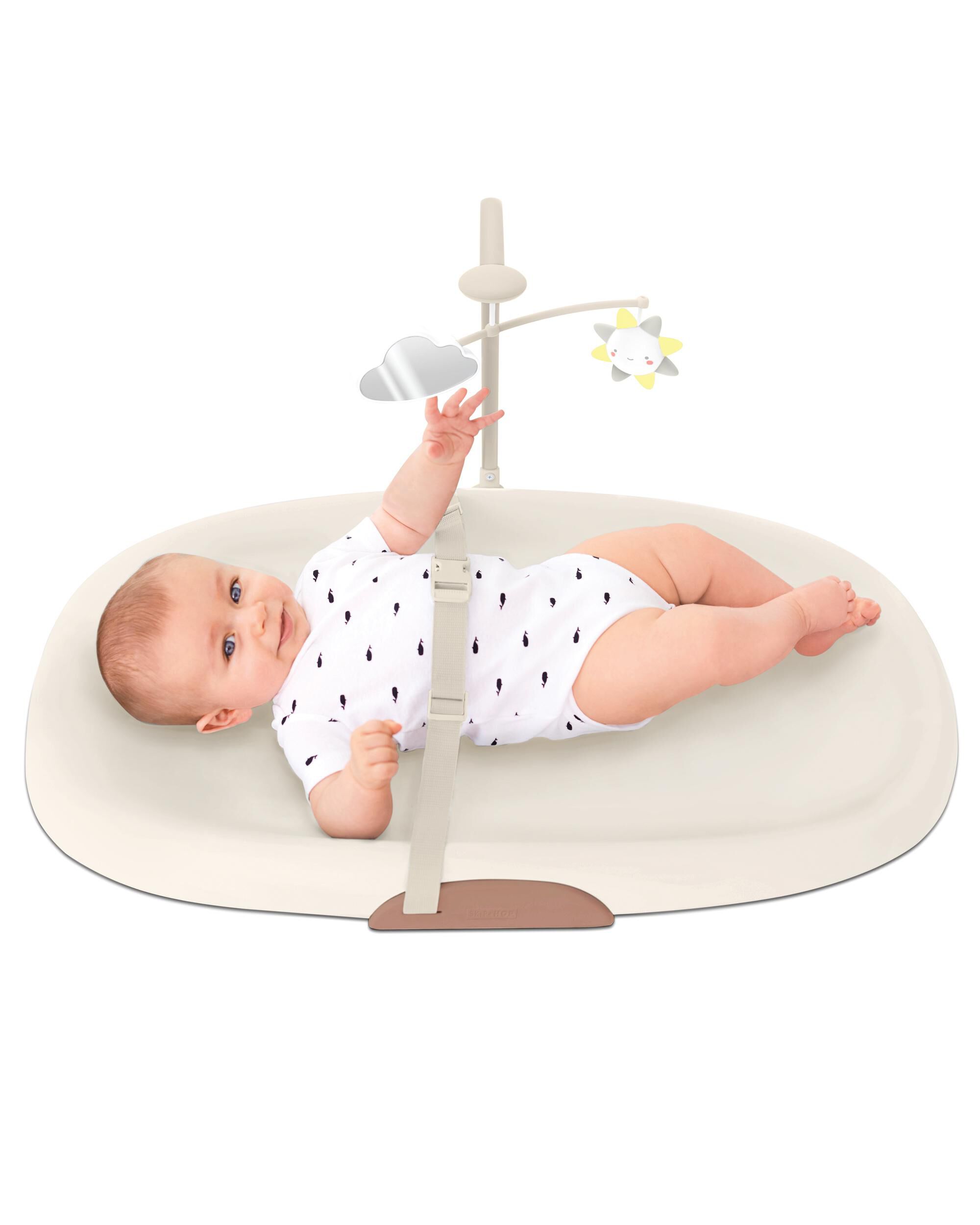Nursery Style Wipe-Clean Changing Pad - 18 in - Oat, image 7 of 9 slides