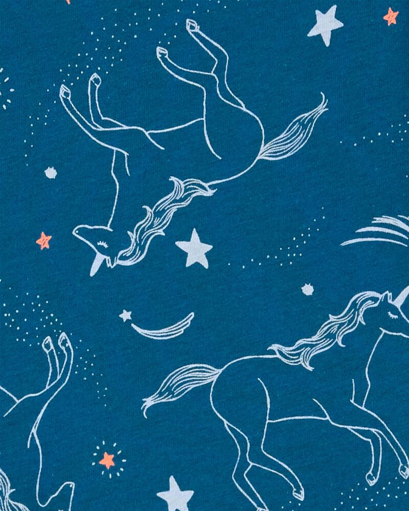 Toddler Unicorn Jersey Dress, image 3 of 3 slides