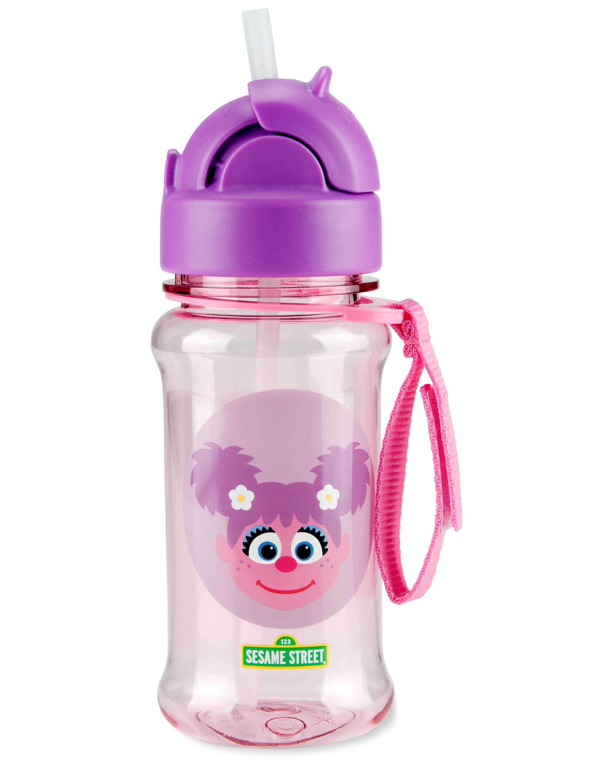 Sesame Street Snack Cup & Straw Bottle Set - Abby Cadabby, image 4 of 4 slides
