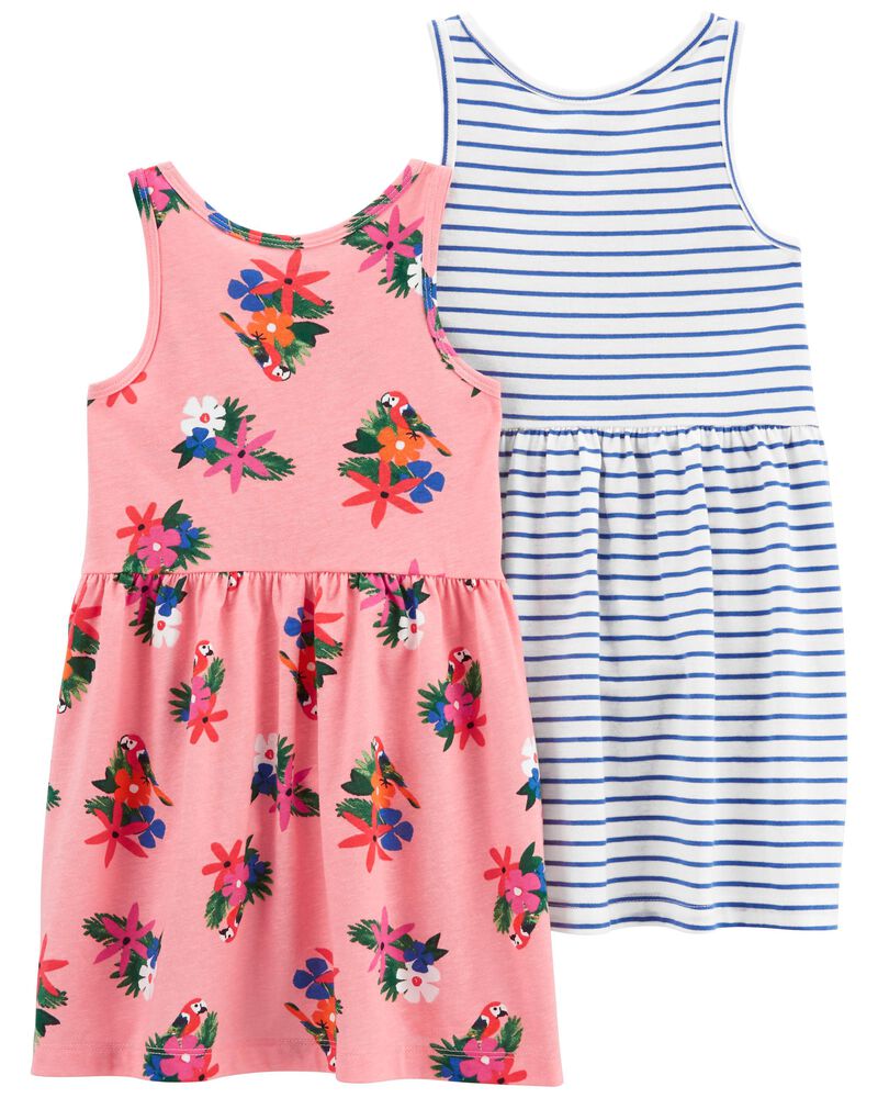 Toddler 2-Pack Jersey Dresses, image 2 of 5 slides