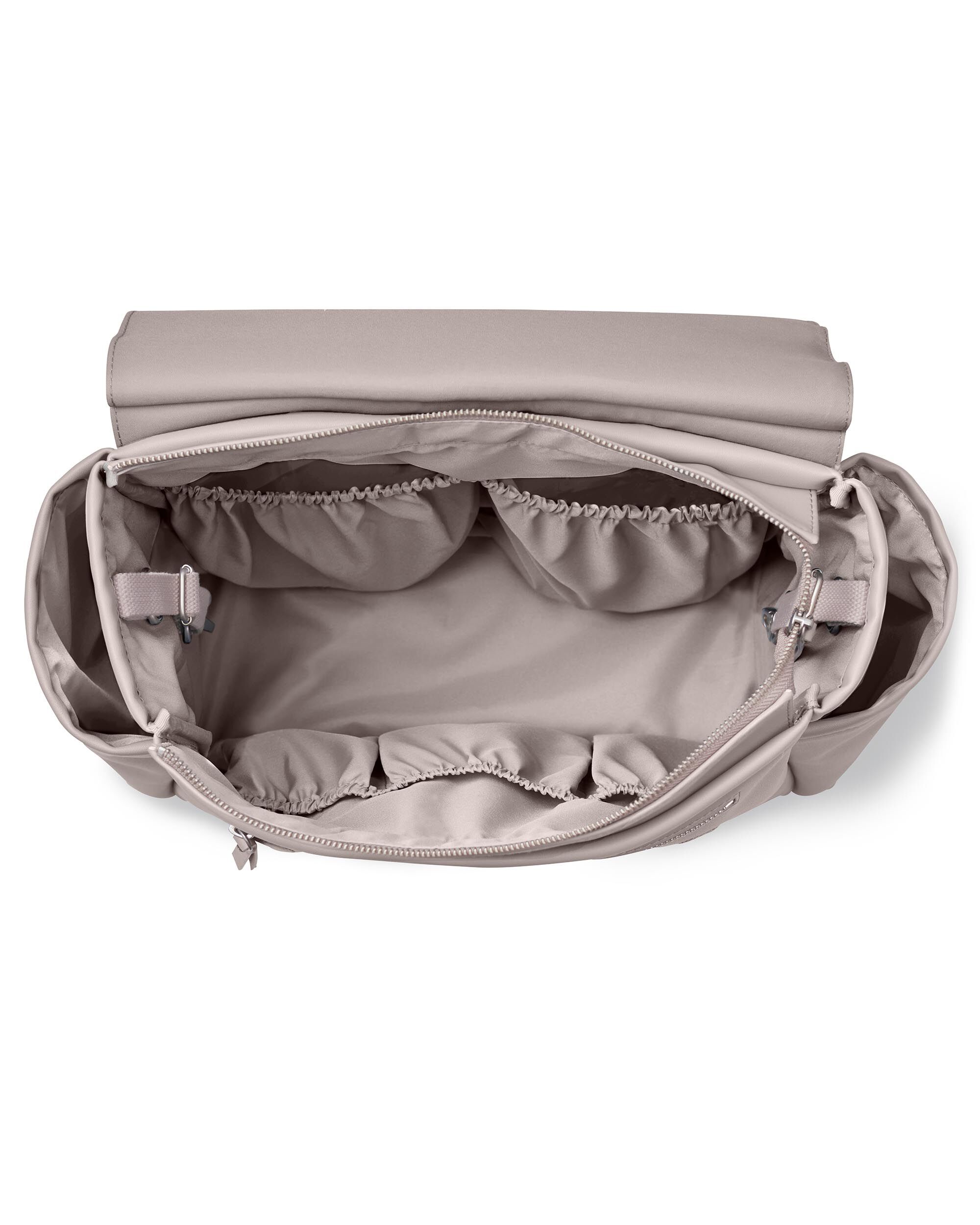skip hop diaper bag leather