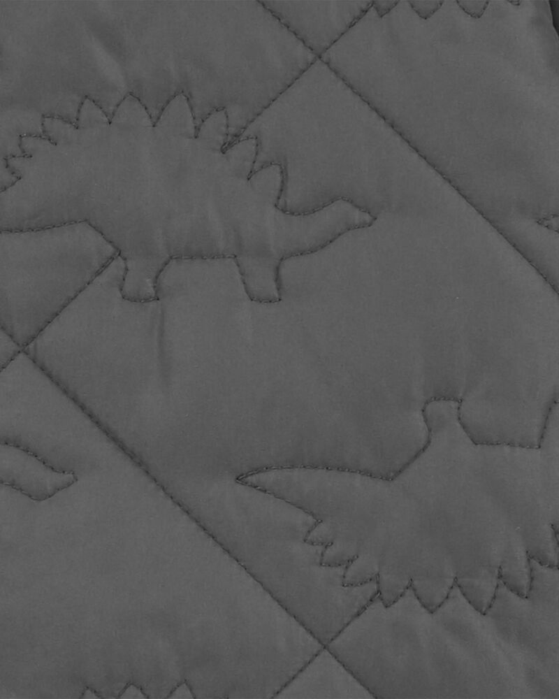 Kid Dinosaur Heavyweight Puffer Jacket, image 3 of 3 slides