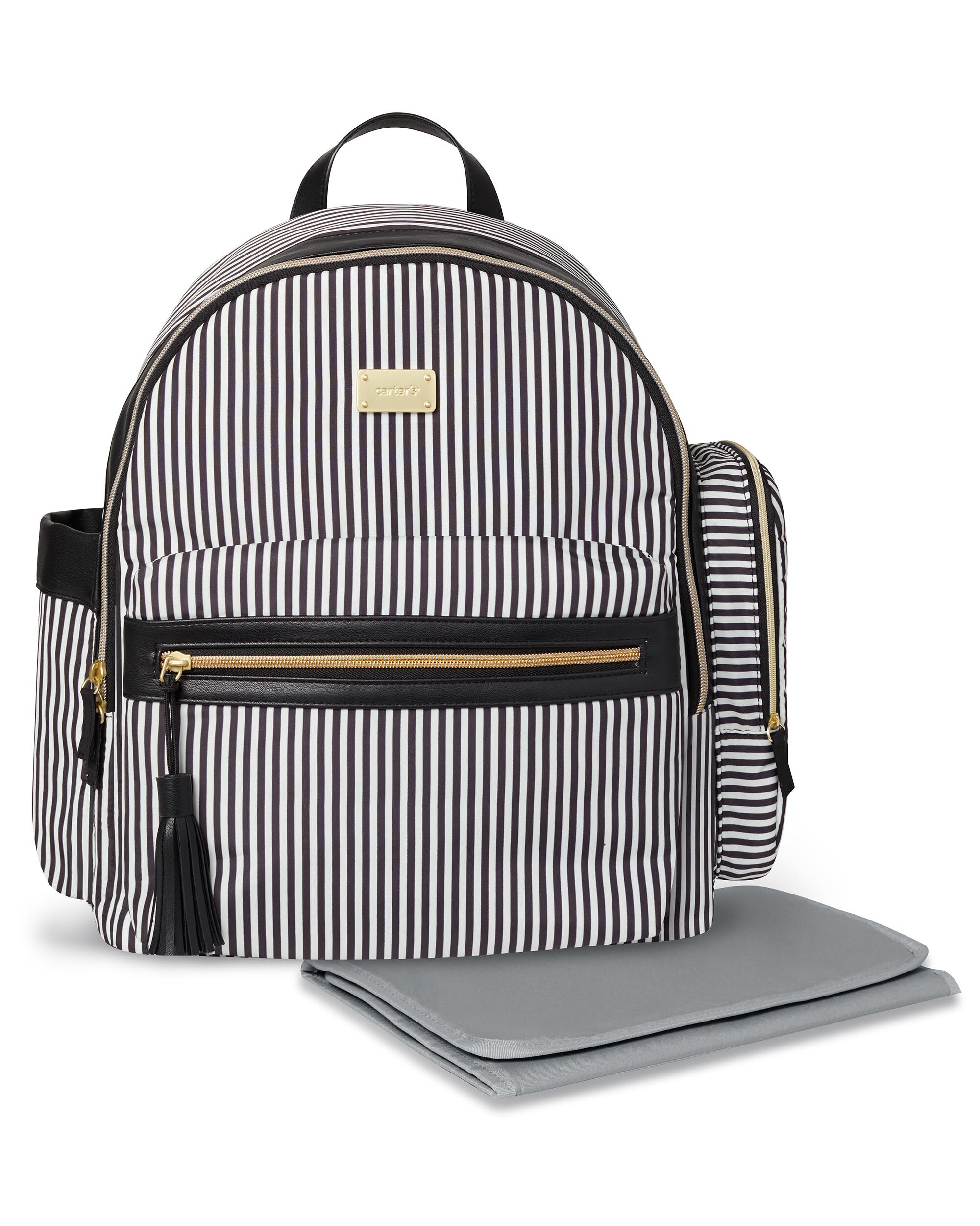 Skip hop striped diaper bag online