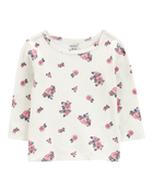 Baby 3-Piece Floral Long-Sleeve Tee & Jumper Set, image 3 of 6 slides