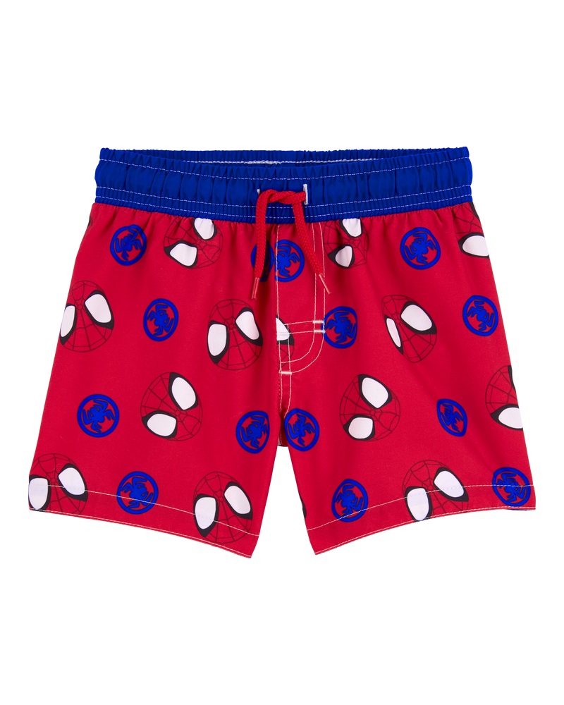 Toddler Spider-Man Swim Trunks, image 1 of 3 slides