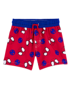 Toddler Spider-Man Swim Trunks, image 1 of 3 slides
