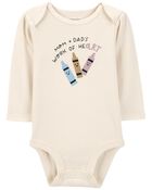 Baby Art Long-Sleeve Bodysuit, image 1 of 3 slides