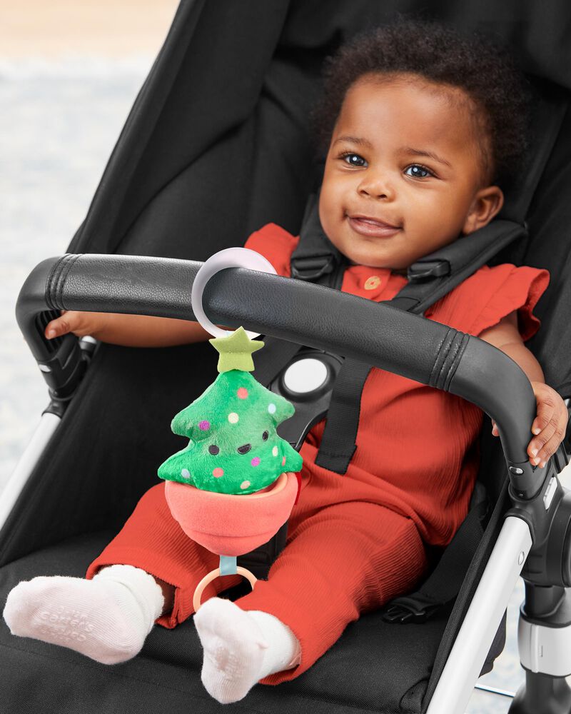 Oh Christmas Tree Jitter Stroller Toy, image 2 of 3 slides