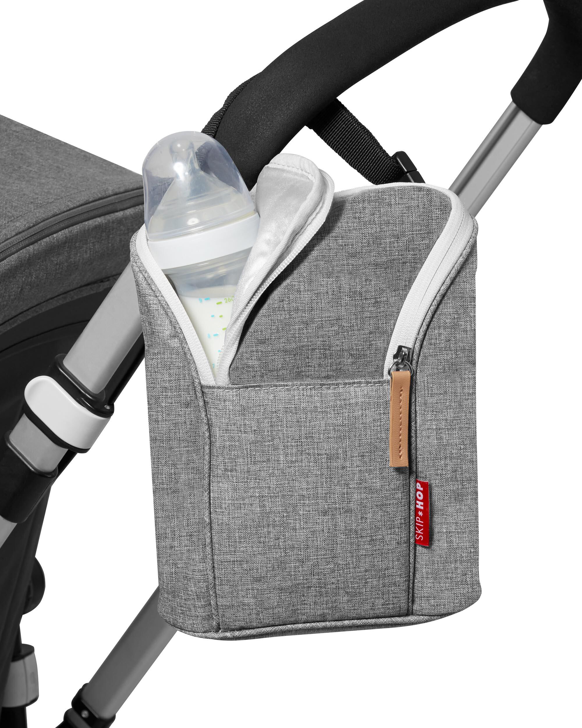 Skip hop grab and sales go double bottle bag