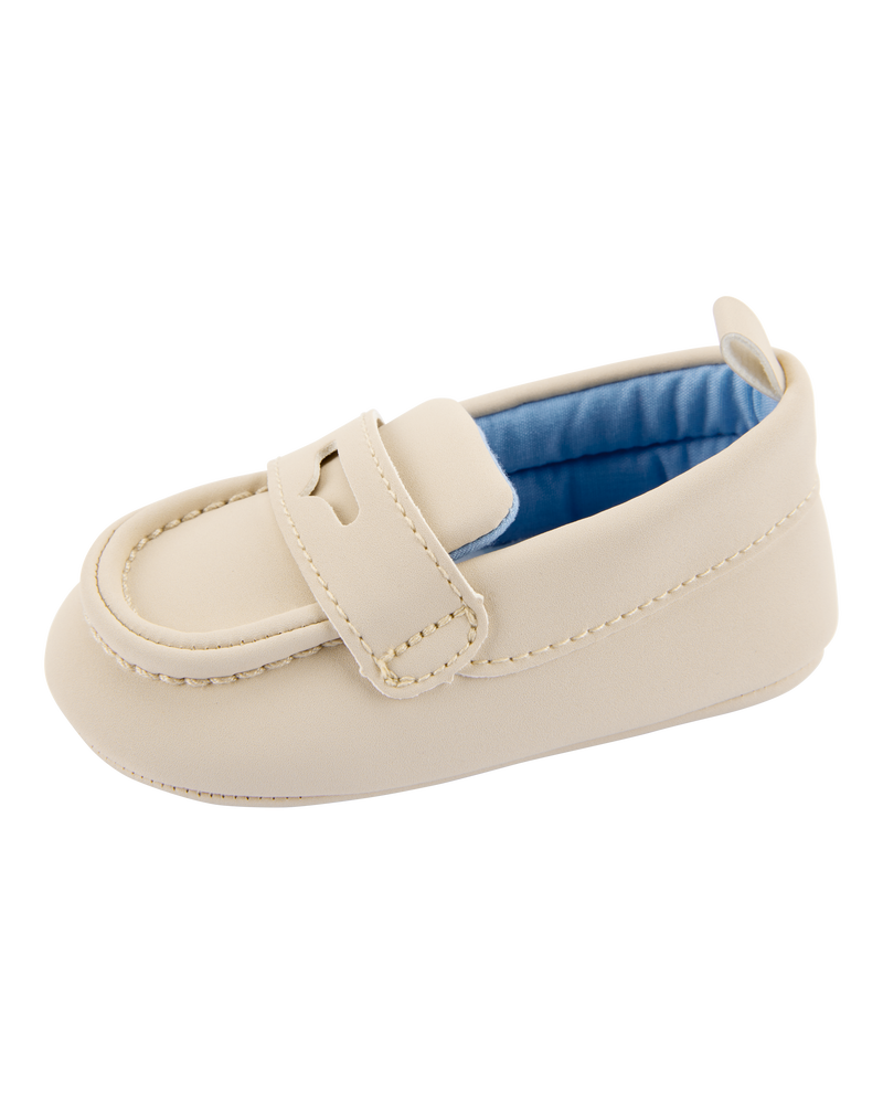 Baby Slip-On Loafer - Cream, image 6 of 7 slides