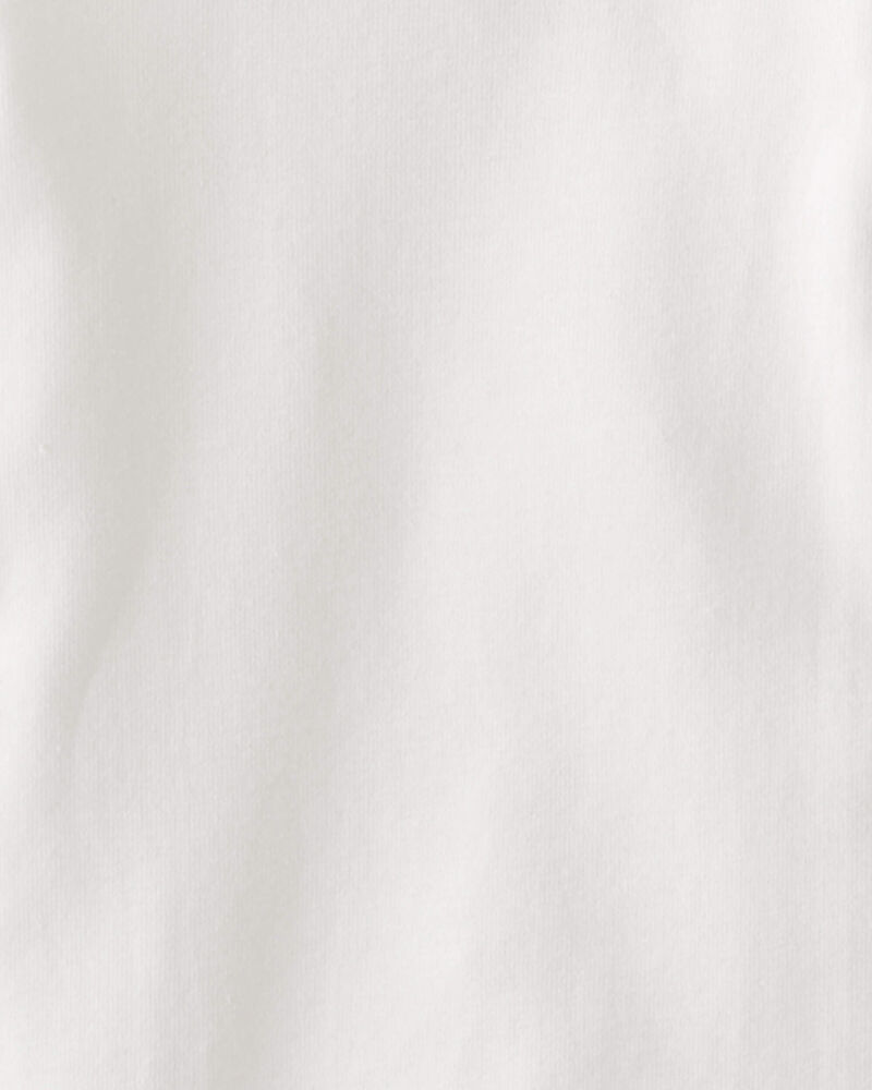 Baby 3-Pack Organic Cotton Rib Bodysuits, image 3 of 5 slides