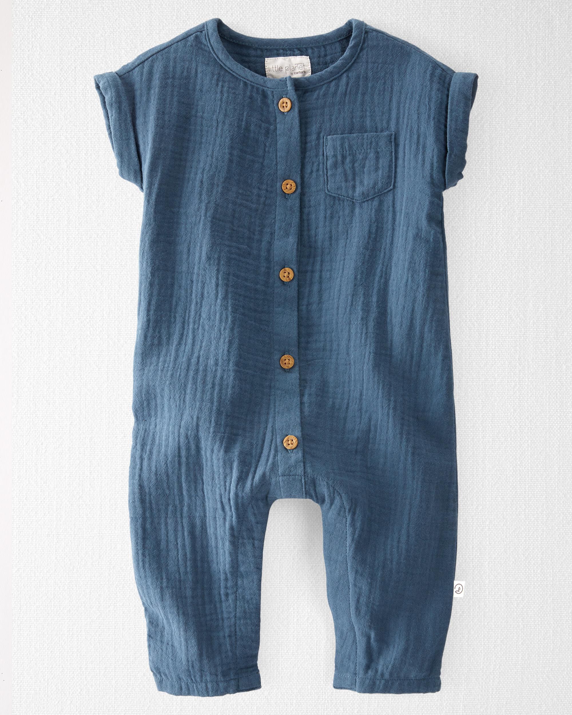 Cotton gauze baby hotsell clothes