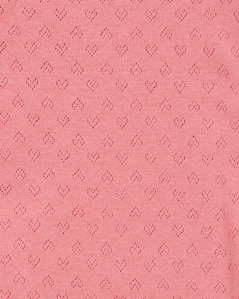 Baby Girl 5-Pack Floral Bunny Short-Sleeve Cotton Bodysuits - Pink, image 6 of 8 slides