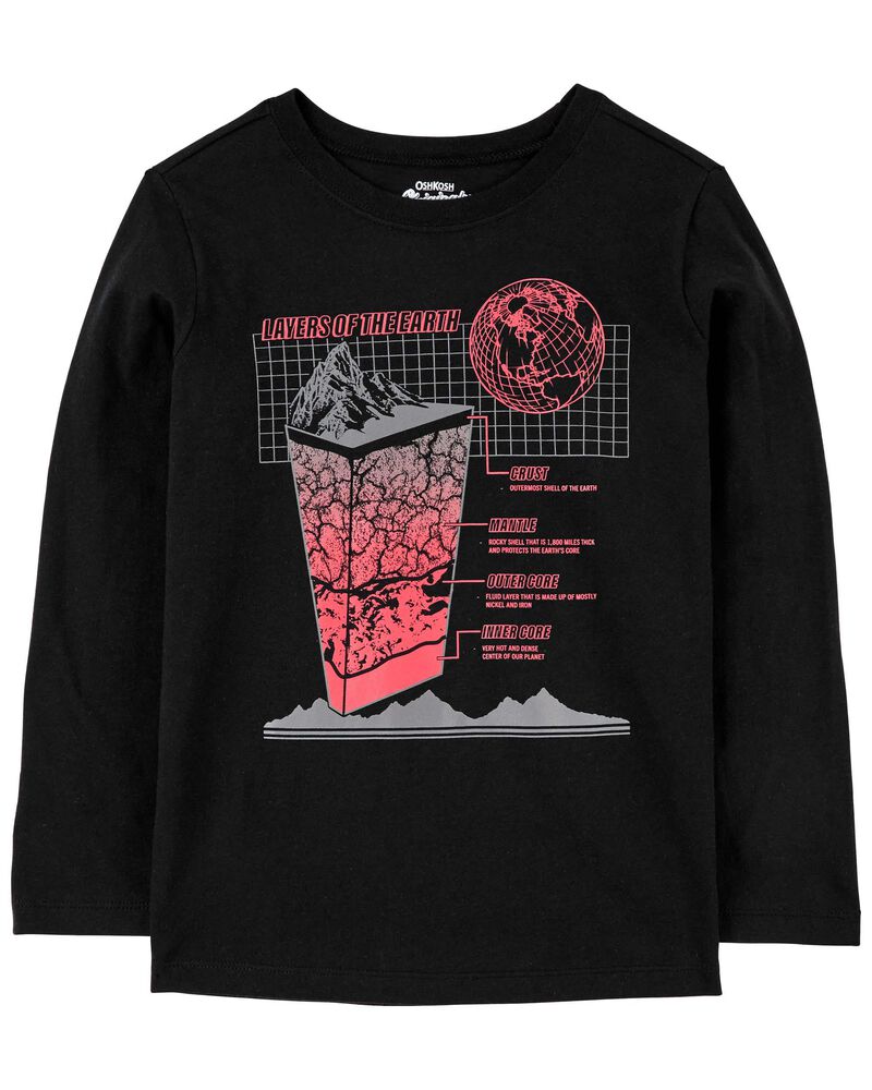 Kid Layers of the Earth Graphic Tee, image 1 of 3 slides