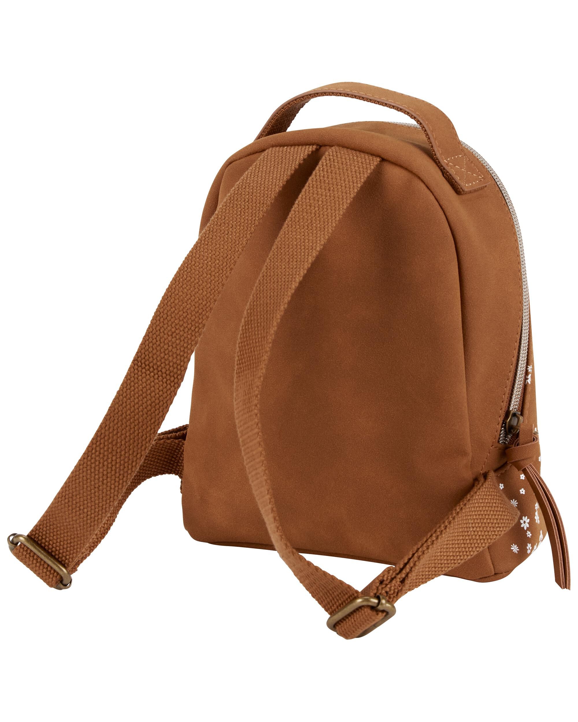 Suede mini backpack clearance