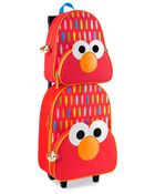 Sesame Street Toddler Kids Carry-On Rolling Luggage - Elmo, image 7 of 7 slides