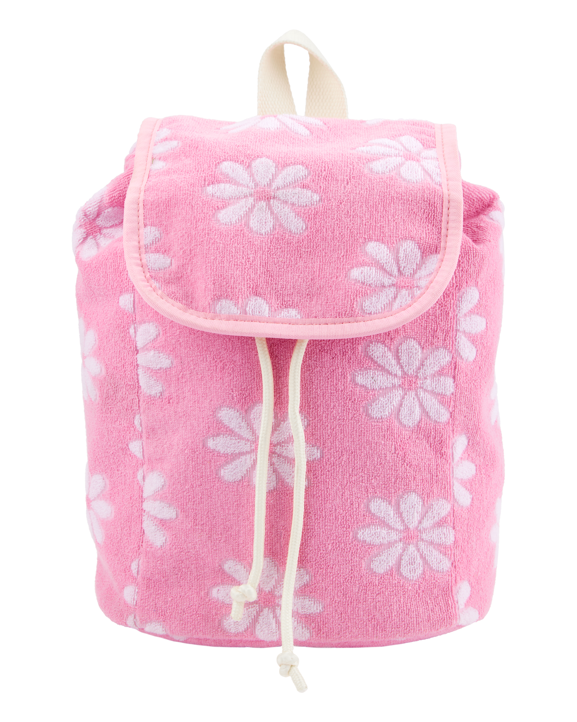 Carter's  Flower French Terry Mini Backpack, 