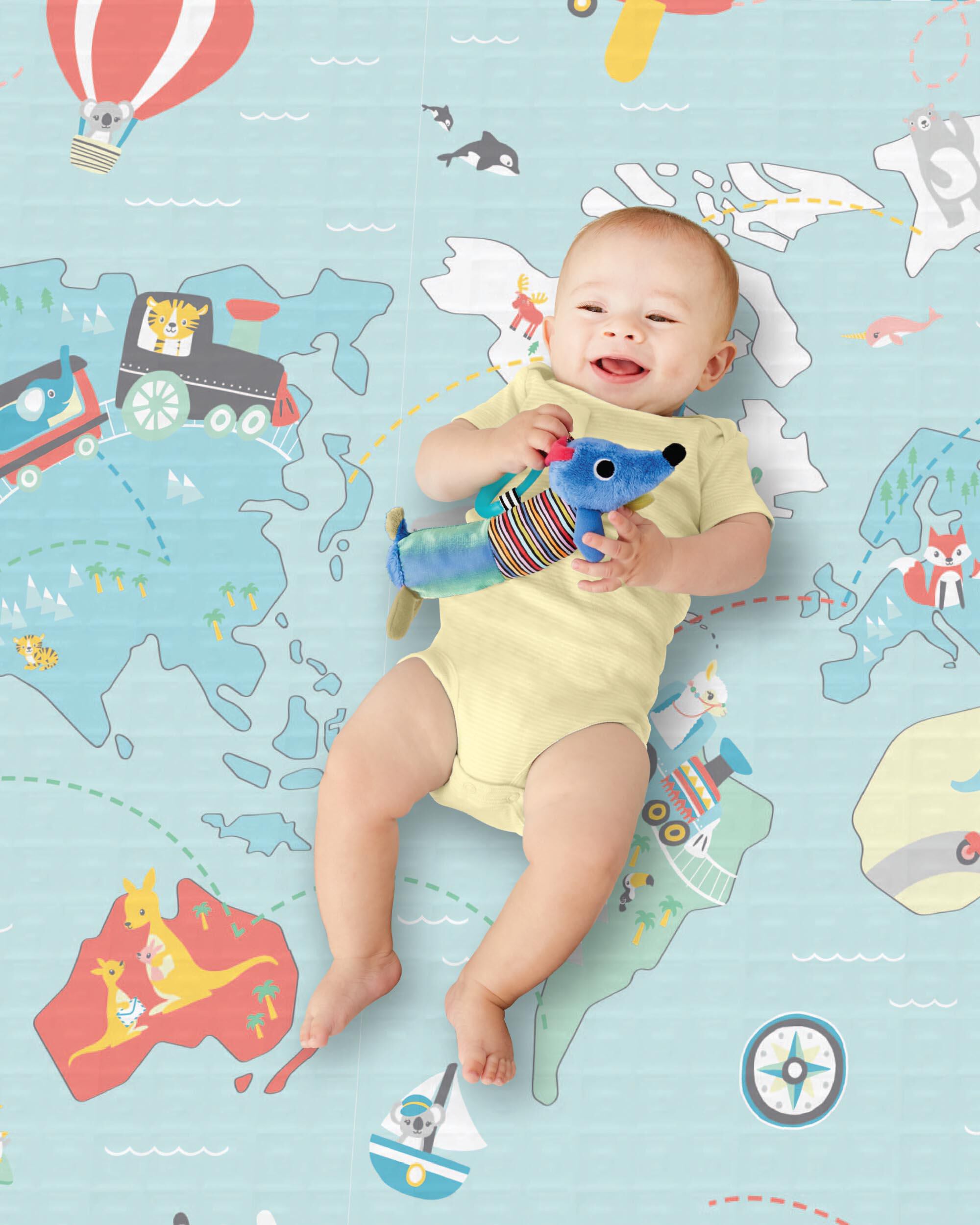 Skip hop doubleplay reversible playmat zoo online