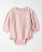 Baby Organic Cotton Lil' Sis Bubble , image 1 of 5 slides
