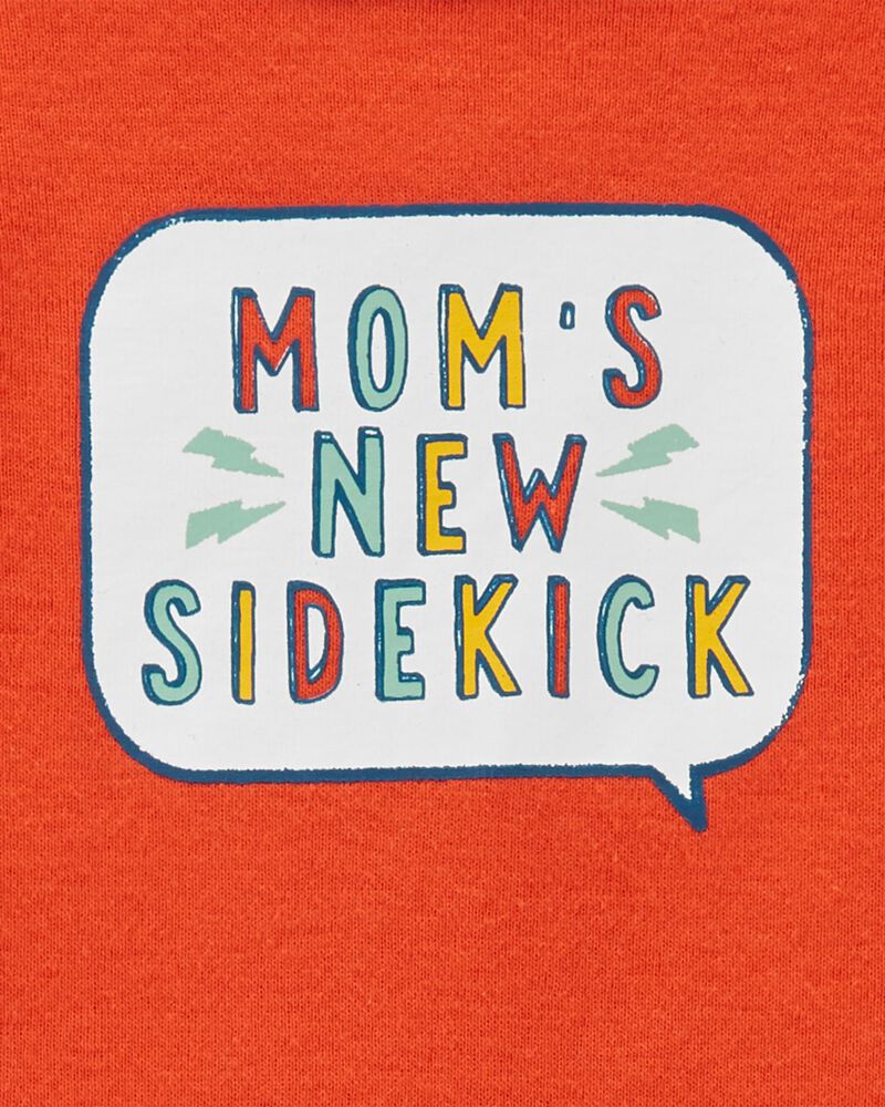 Baby 'Mom's Sidekick' Long-Sleeve Bodysuit, image 2 of 3 slides