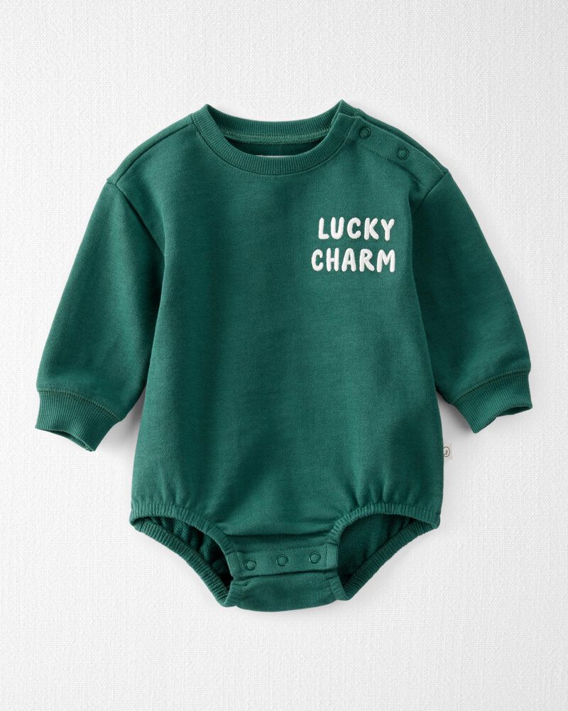 Baby Organic Cotton Lucky Charm French Terry Bubble, image 1 of 4 slides