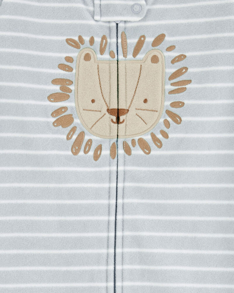 Baby Striped Lion Print Sleep Bag, image 2 of 4 slides