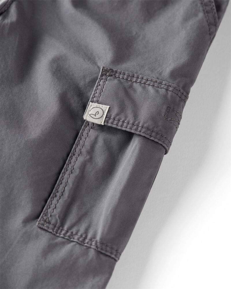 Toddler Organic Cotton Cargo Joggers, image 3 of 4 slides