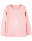 Eiffel Tower Graphic Tee, image 1 of 3 slides