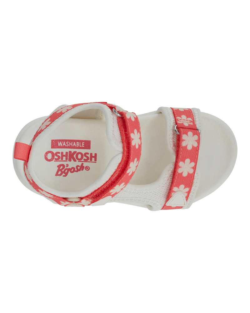 Toddler Casual Floral Meadow Sandals, image 4 of 7 slides