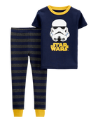Toddler 2-Piece Star Wars™ 100% Snug Fit Cotton Pajamas, image 1 of 3 slides