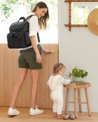 Forma Backpack Diaper Bag - Black, image 2 of 10 slides