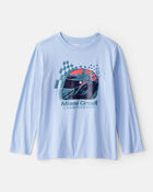Boys Miami Circuit Short-Sleeve Graphic Tee - Blue, image 1 of 3 slides