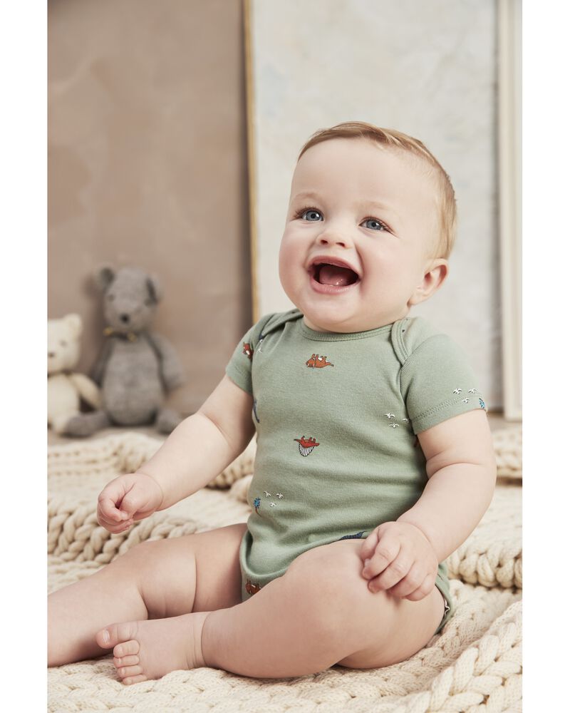 Baby 5-Pack Short-Sleeve Bodysuits, image 2 of 7 slides