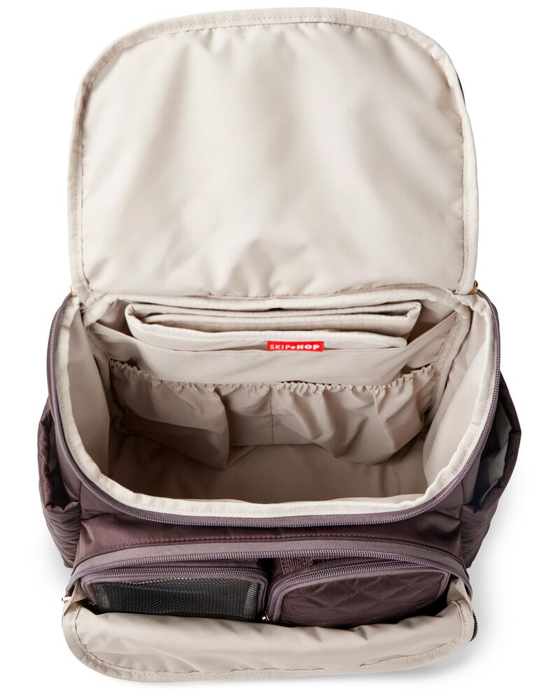 Forma Backpack Diaper Bag - Chocolate, image 6 of 8 slides
