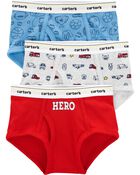 3-Pack Hero Cotton Briefs Underwear, image 1 of 2 slides