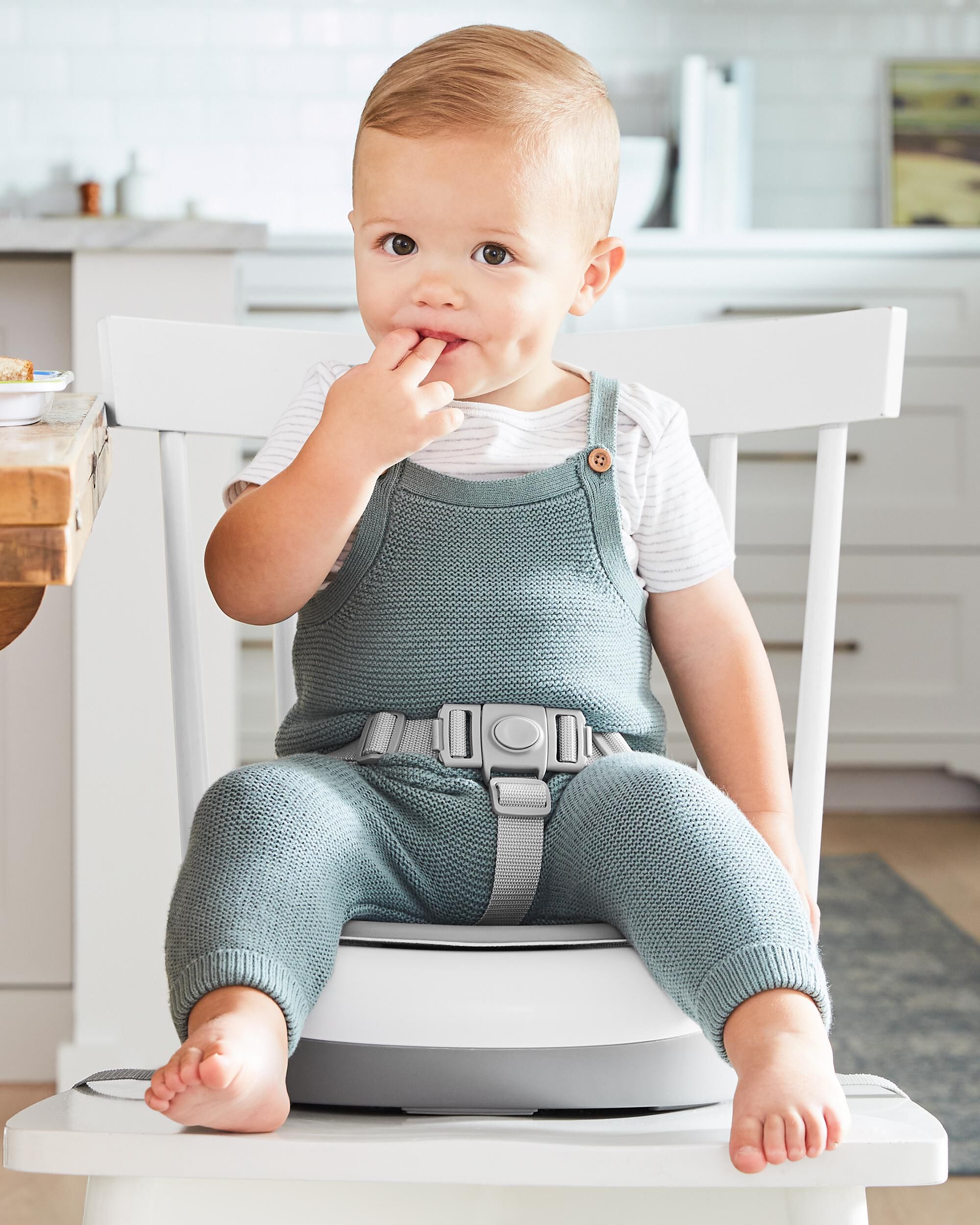 Sleek Seat Booster - Grey/White, image 6 of 11 slides