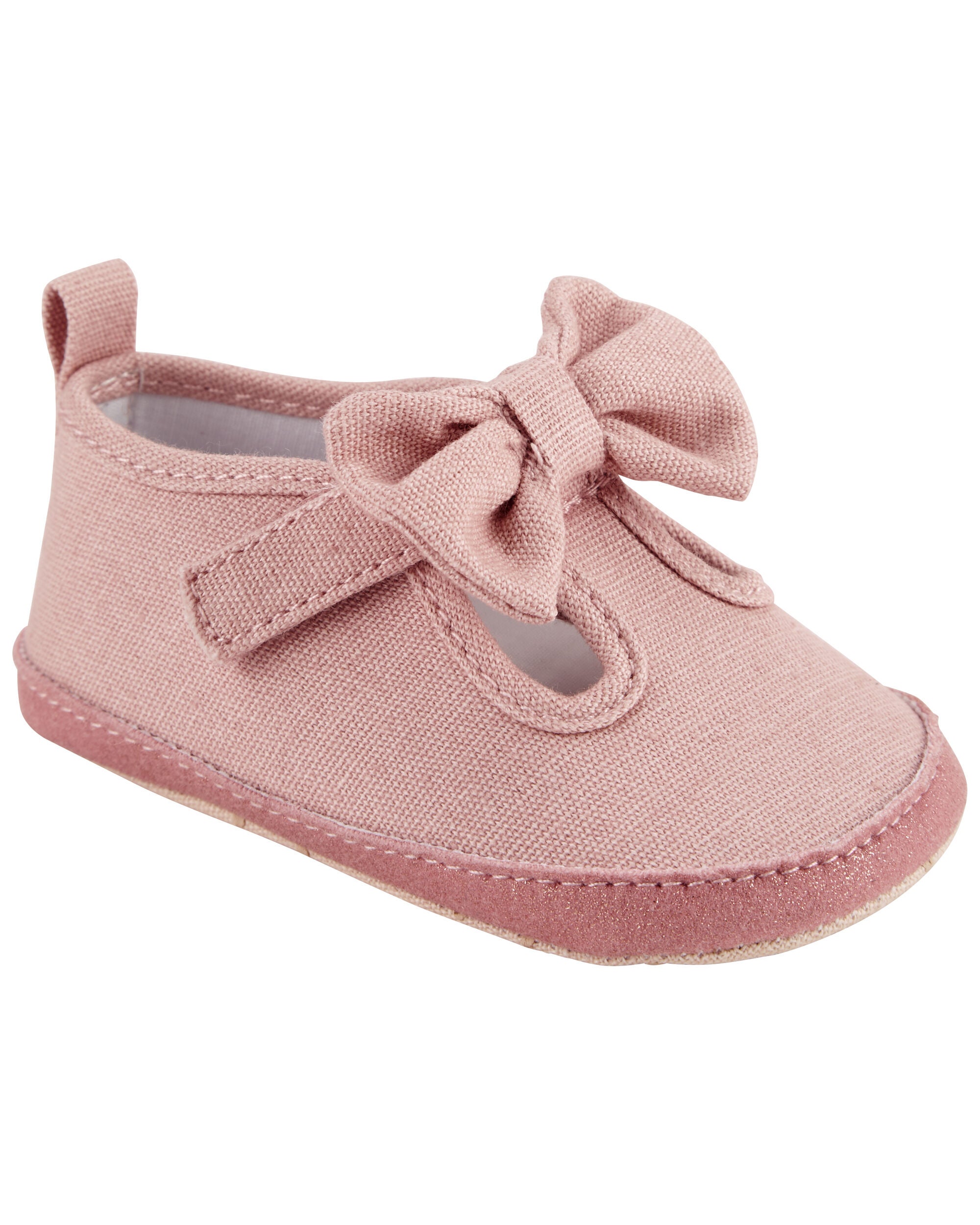 Pink Baby Soft Sole Mary Jane Shoes skiphop