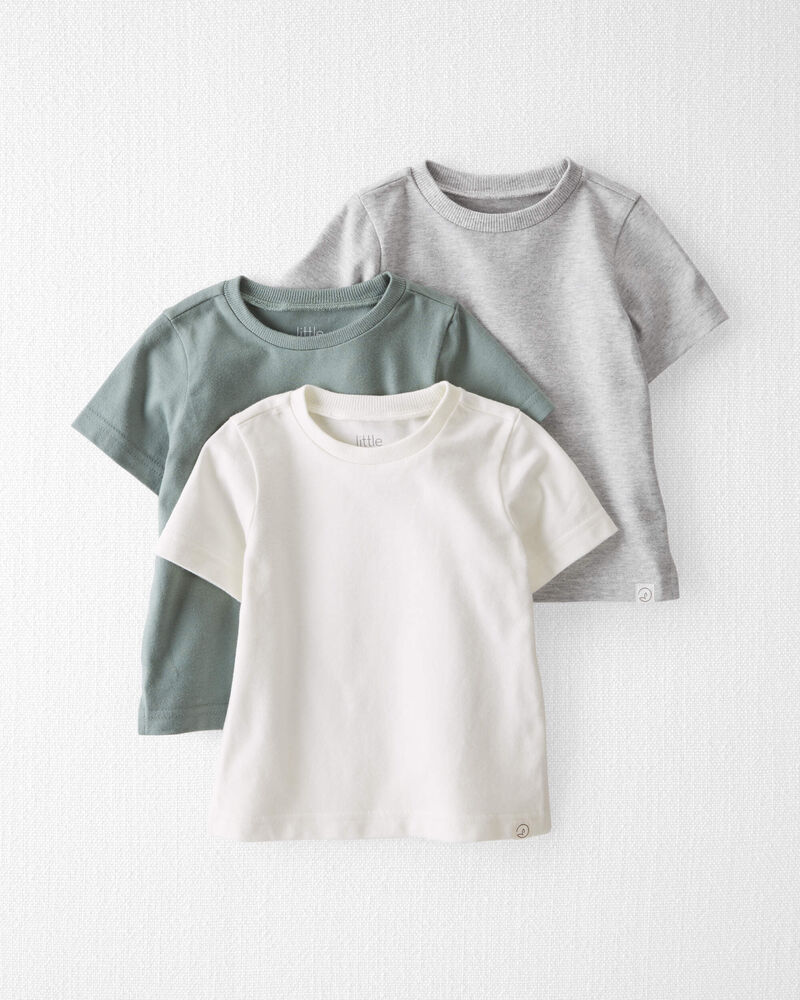 Baby 3-Pack Organic Cotton T-Shirts
, image 1 of 6 slides