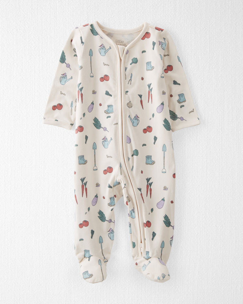 Baby Organic Cotton Sleep & Play Pajamas
, image 1 of 5 slides