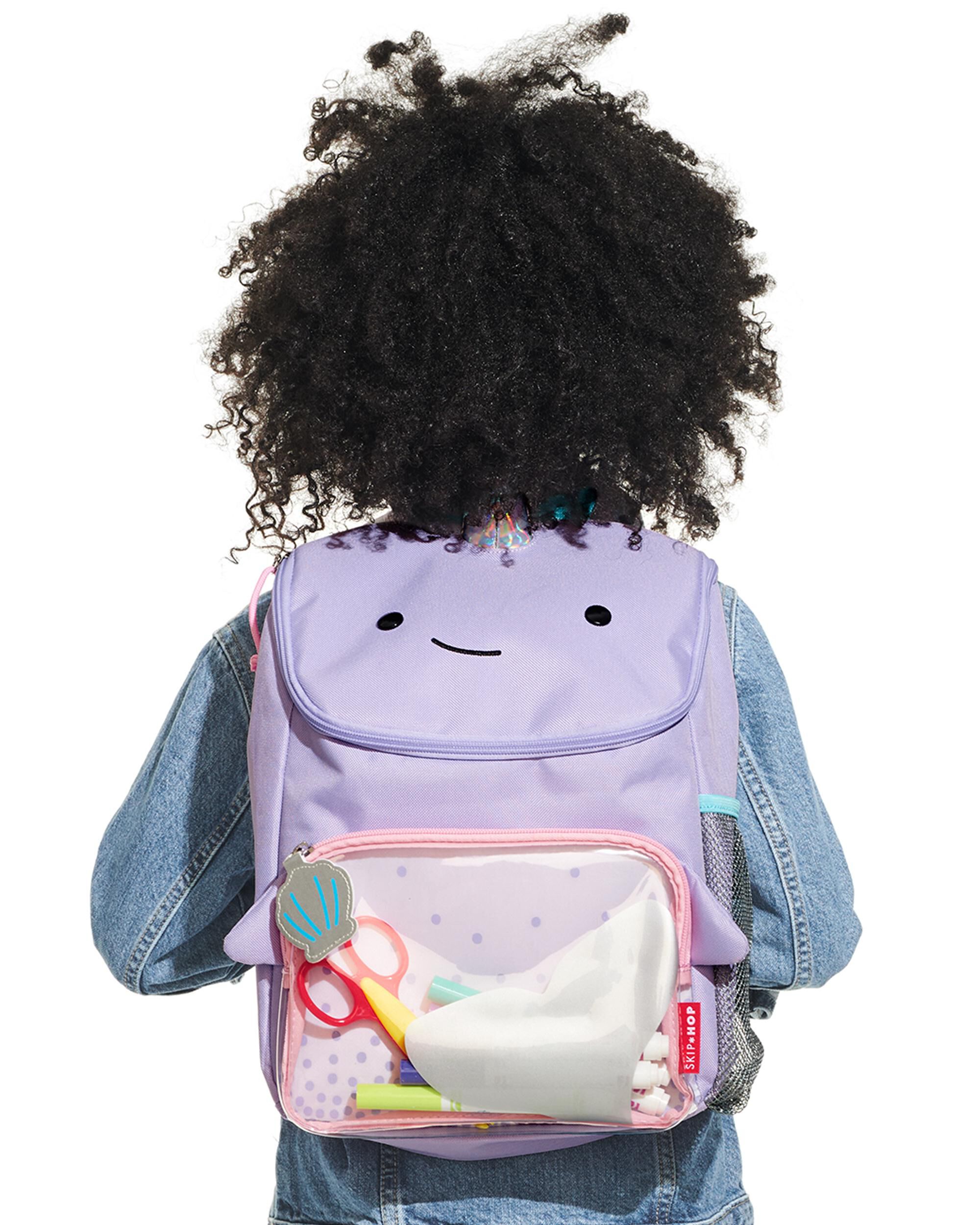 Zoo Big Kid Backpack - Narwhal, image 9 of 12 slides