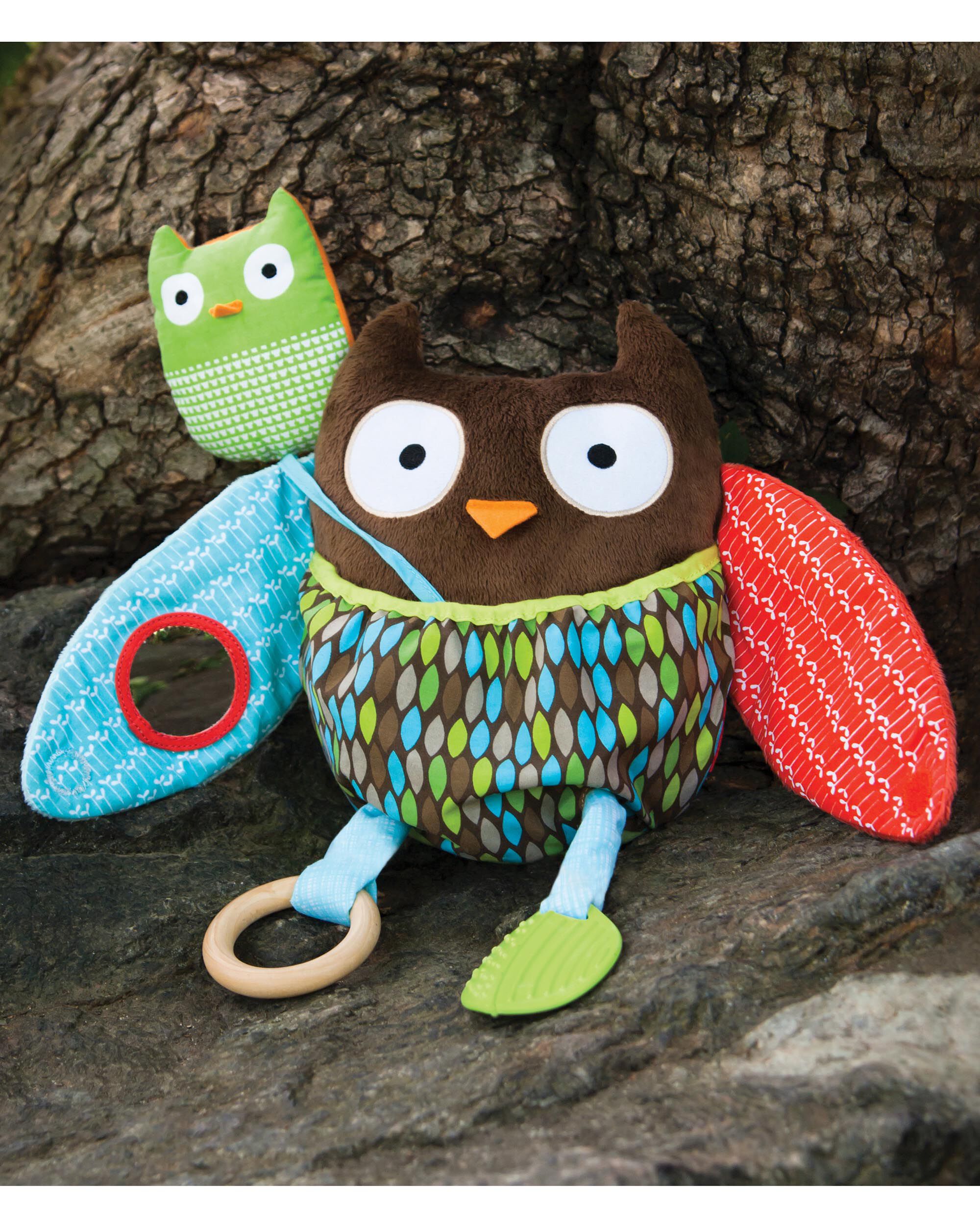 skip hop owl push toy