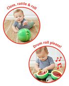 Farmstand Melon Drum Baby Toy, image 2 of 13 slides