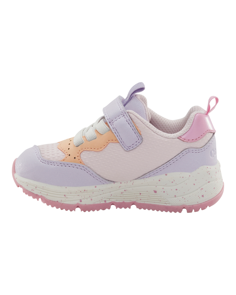 Toddler Casual Sneakers - Purple/Pink, image 6 of 7 slides