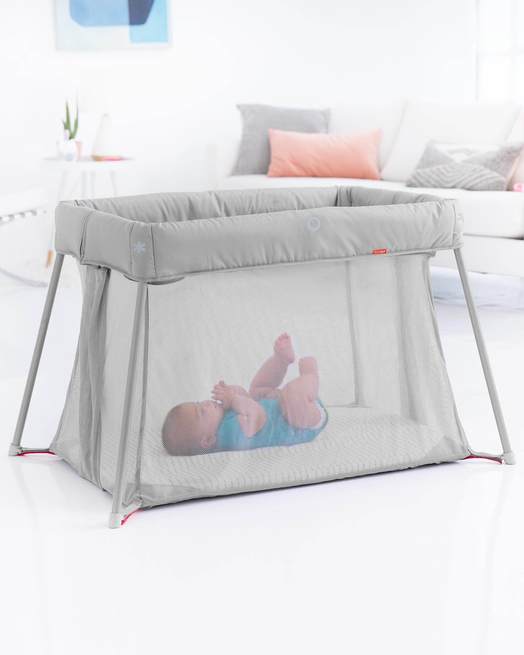 Play To Night Expanding Travel Crib Skiphop Com