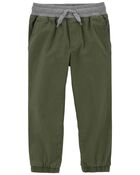 Stretch Canvas Joggers, image 1 of 3 slides