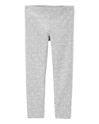 Baby Cotton Polka Dot Stretch Leggings, image 1 of 3 slides