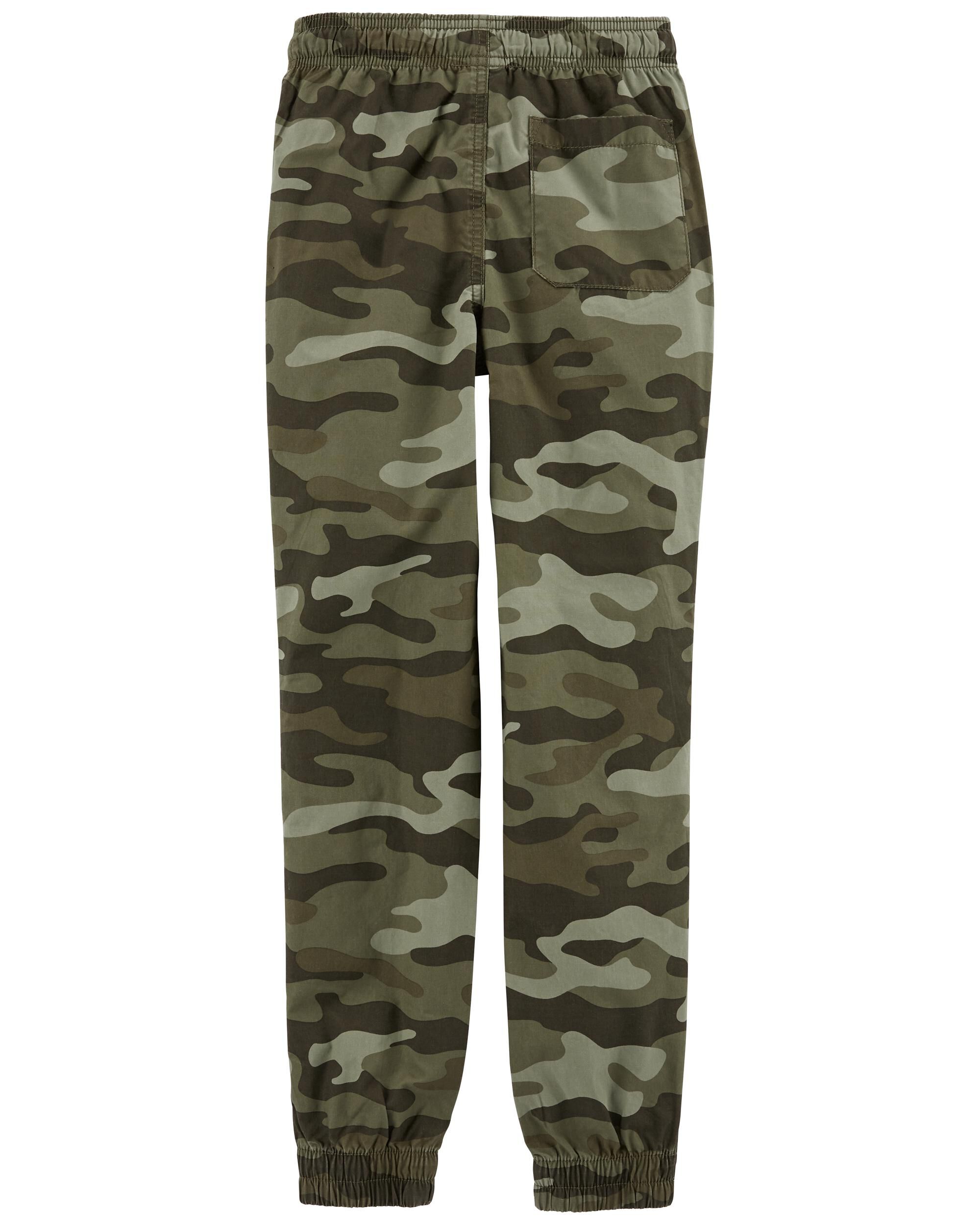 Kids camo joggers clearance