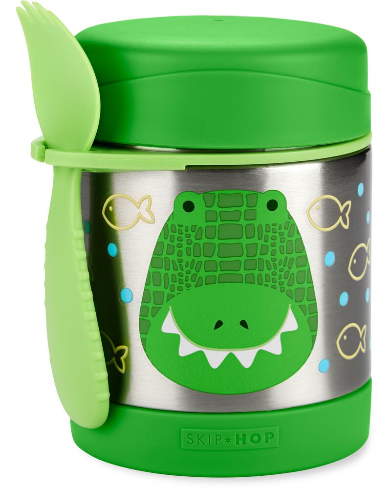 Zoo Insulated Food Jar - Crocodile, image 1 of 4 slides