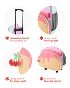 Spark Style Kids Carry On Rolling Luggage - Ice Cream, image 3 of 5 slides
